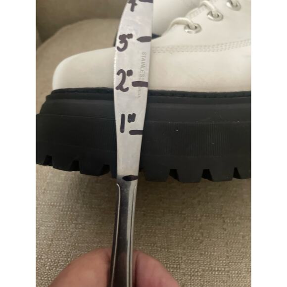 Timberland Combat Boots; Round Toe Boot; S53, Sz 9 - Picture 12 of 13